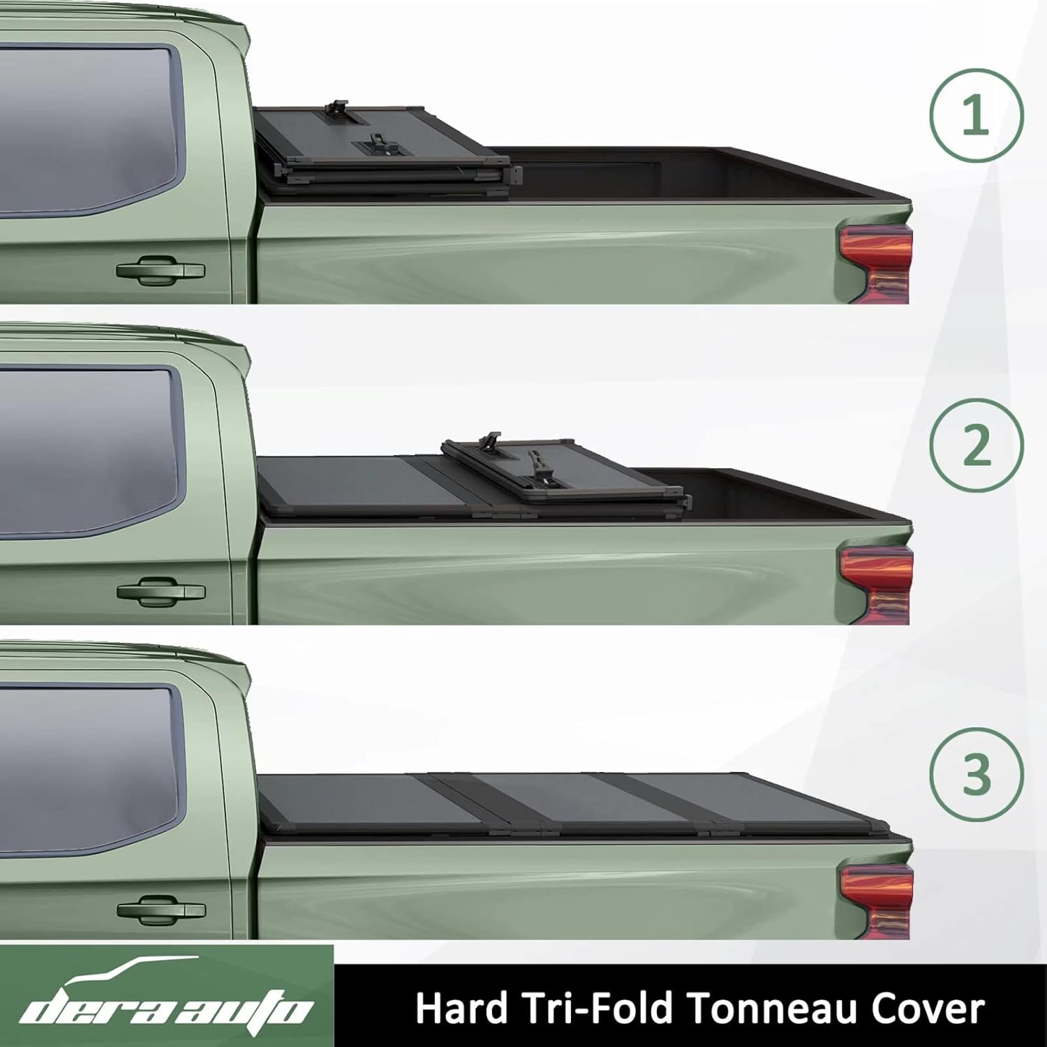 Hard Tri-Fold Truck Bed Tonneau Cover C7024