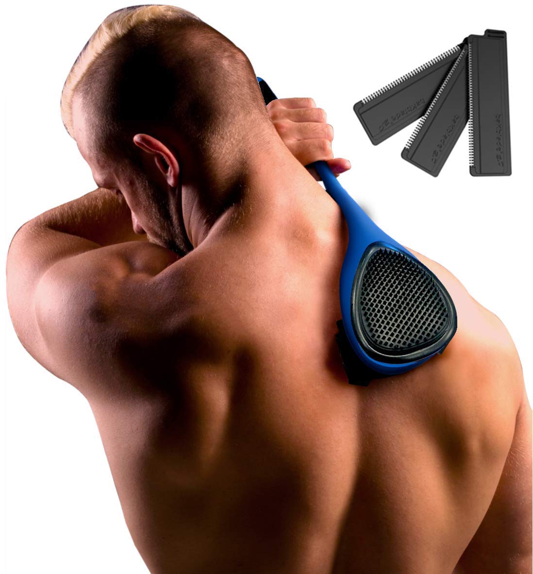 Back Shaver for Men, Ergonomic Handle, Pack of 2 R836