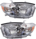 Pair Non Hybrid Headlight for Toyota Highlander 2011 2012 2013 O5643