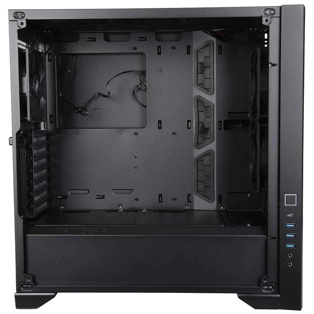 Black Tempered Glass ATX Mid-Tower Computer Case R951