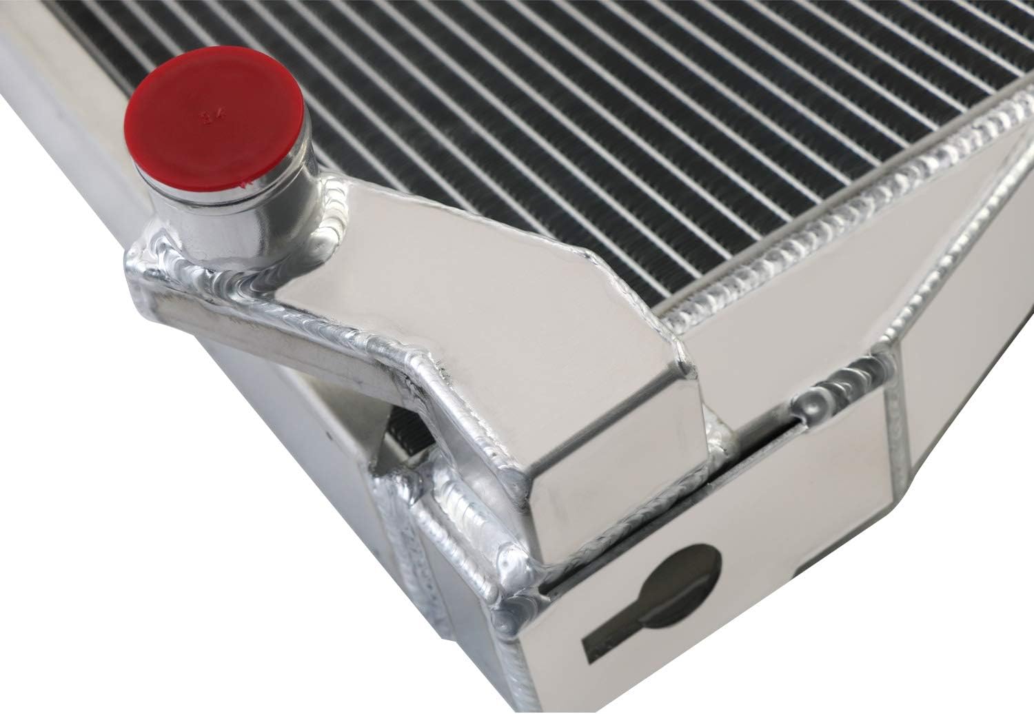 3 Row Aluminum Tractor Radiator With Radiator Cap M6653