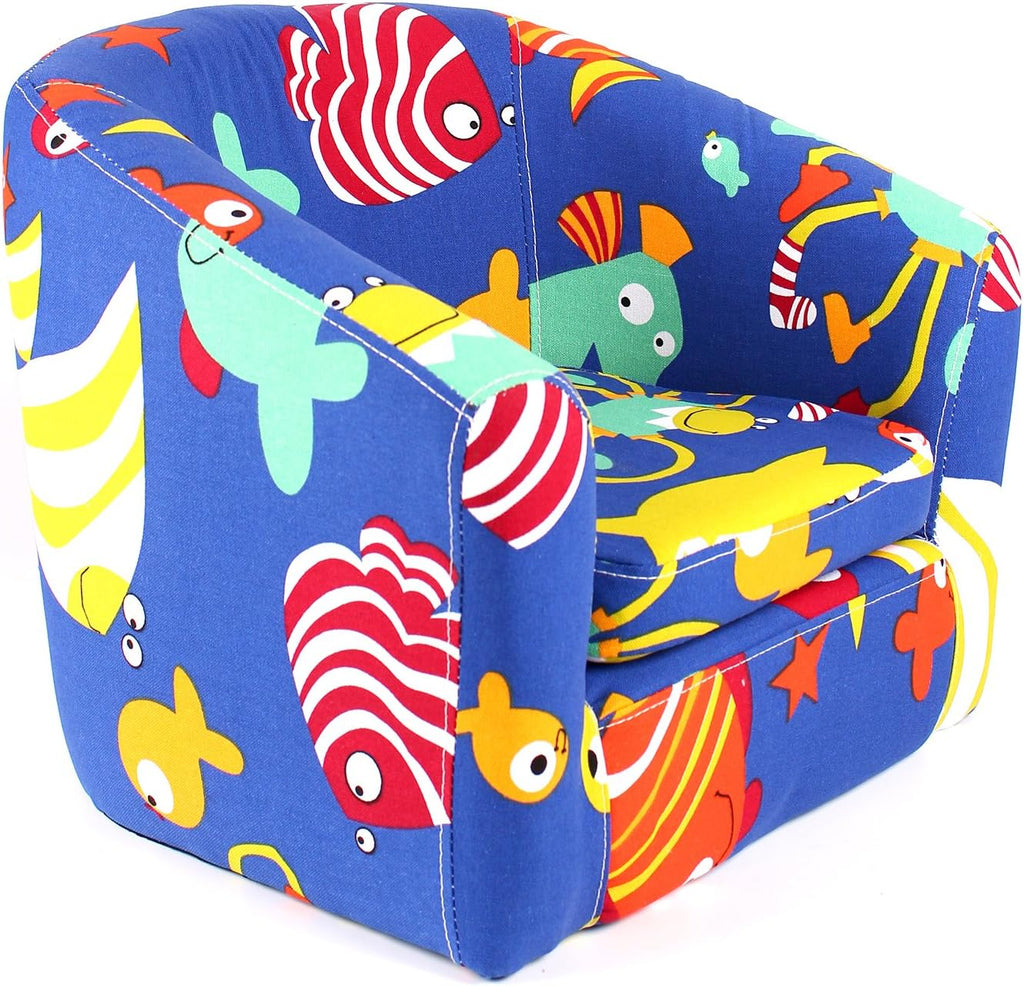 Kid's Armchair Cartoon Sofa Wooden Frame V956573