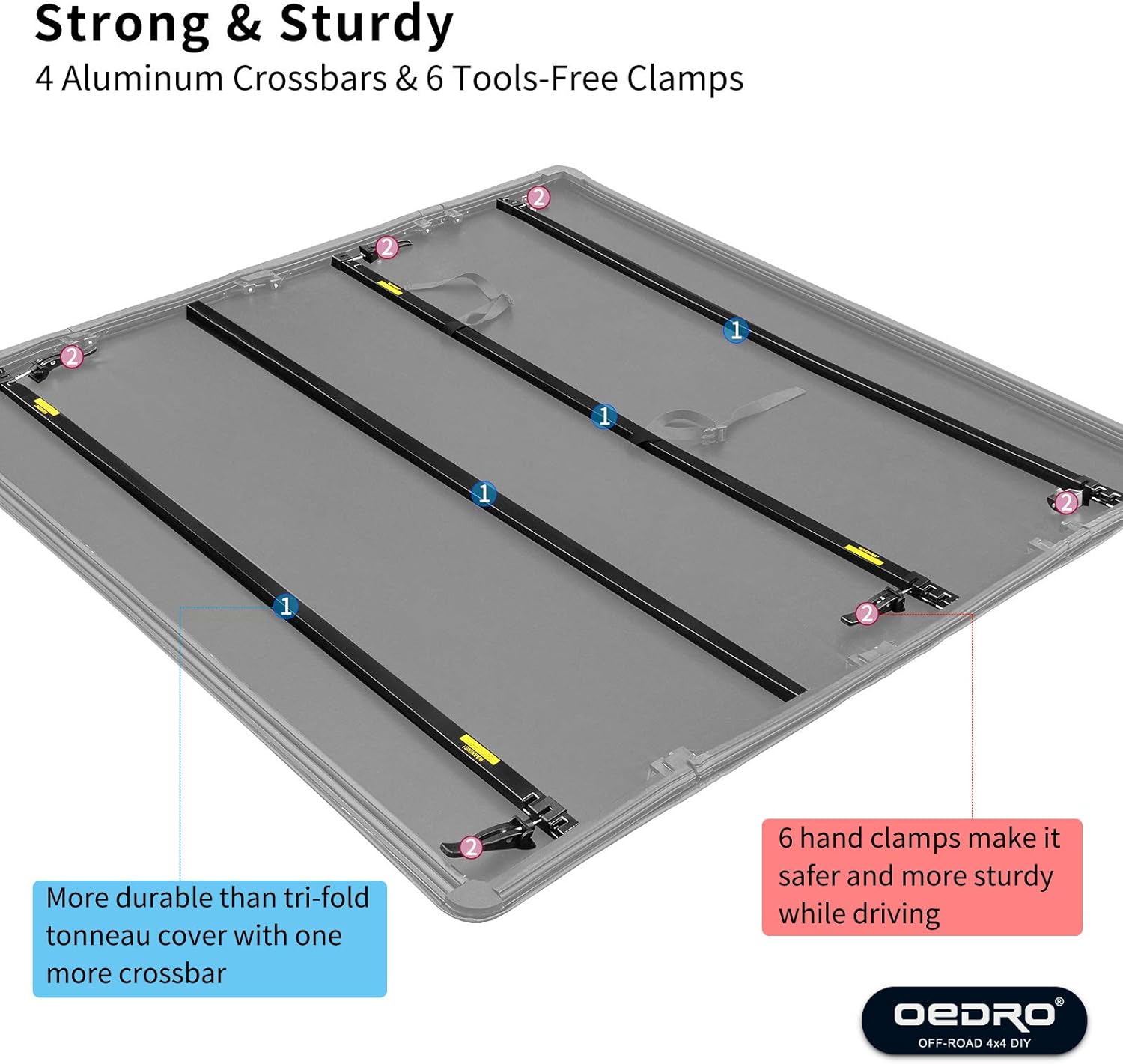 Soft Quad Fold Truck Bed Tonneau Cover I49028