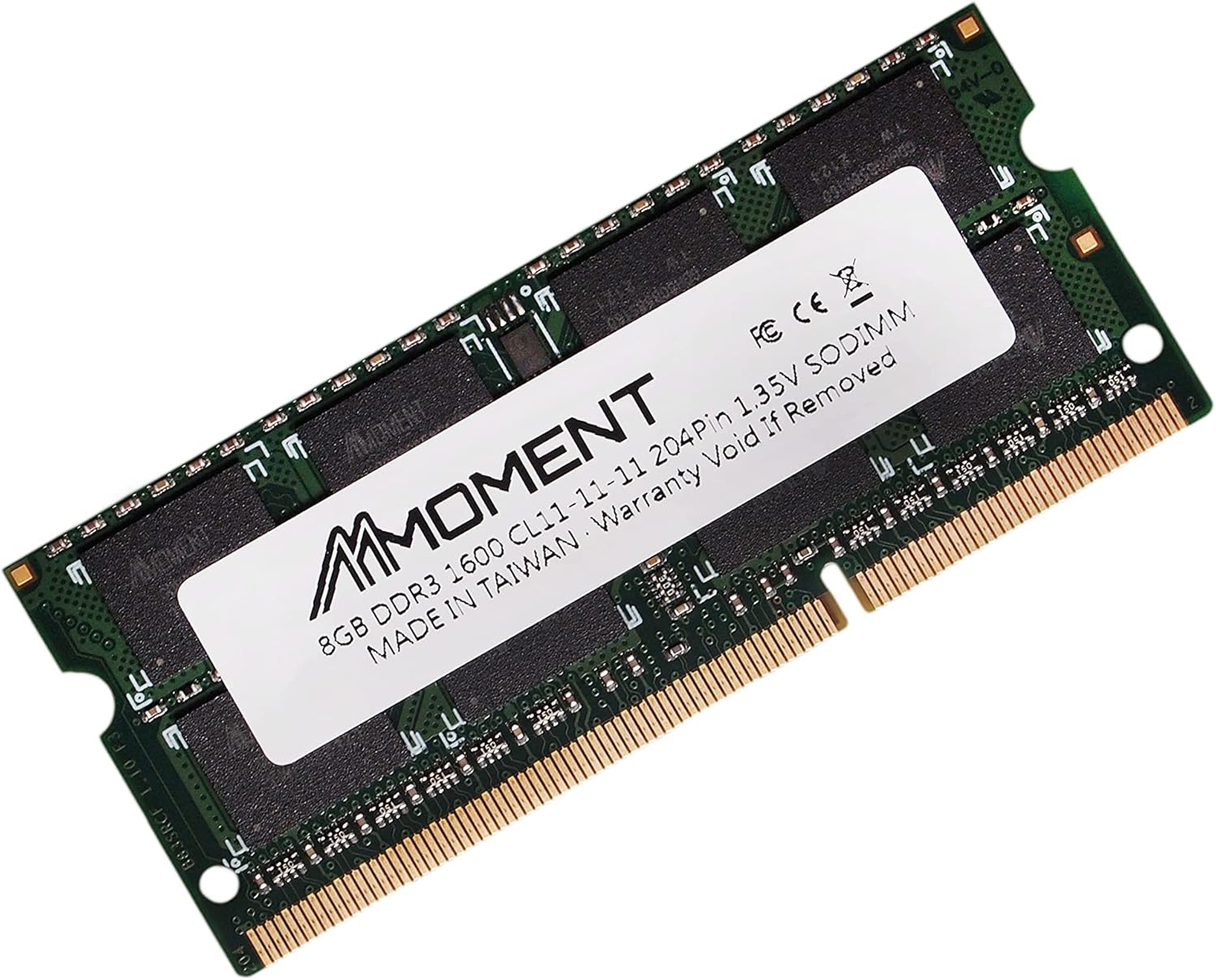 16GB Kit (2x8GB) DDR3 / DDR3L 1600MHz SODIMM PC3-12800 1.35V CL 11 Non-ECC Unbuffered 204 Pin Notebook Laptop Memory U432200