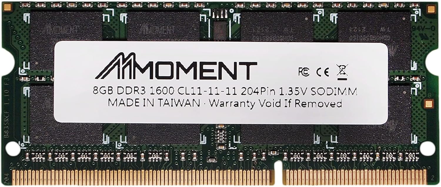 16GB Kit (2x8GB) DDR3 / DDR3L 1600MHz SODIMM PC3-12800 1.35V CL 11 Non-ECC Unbuffered 204 Pin Notebook Laptop Memory U432200