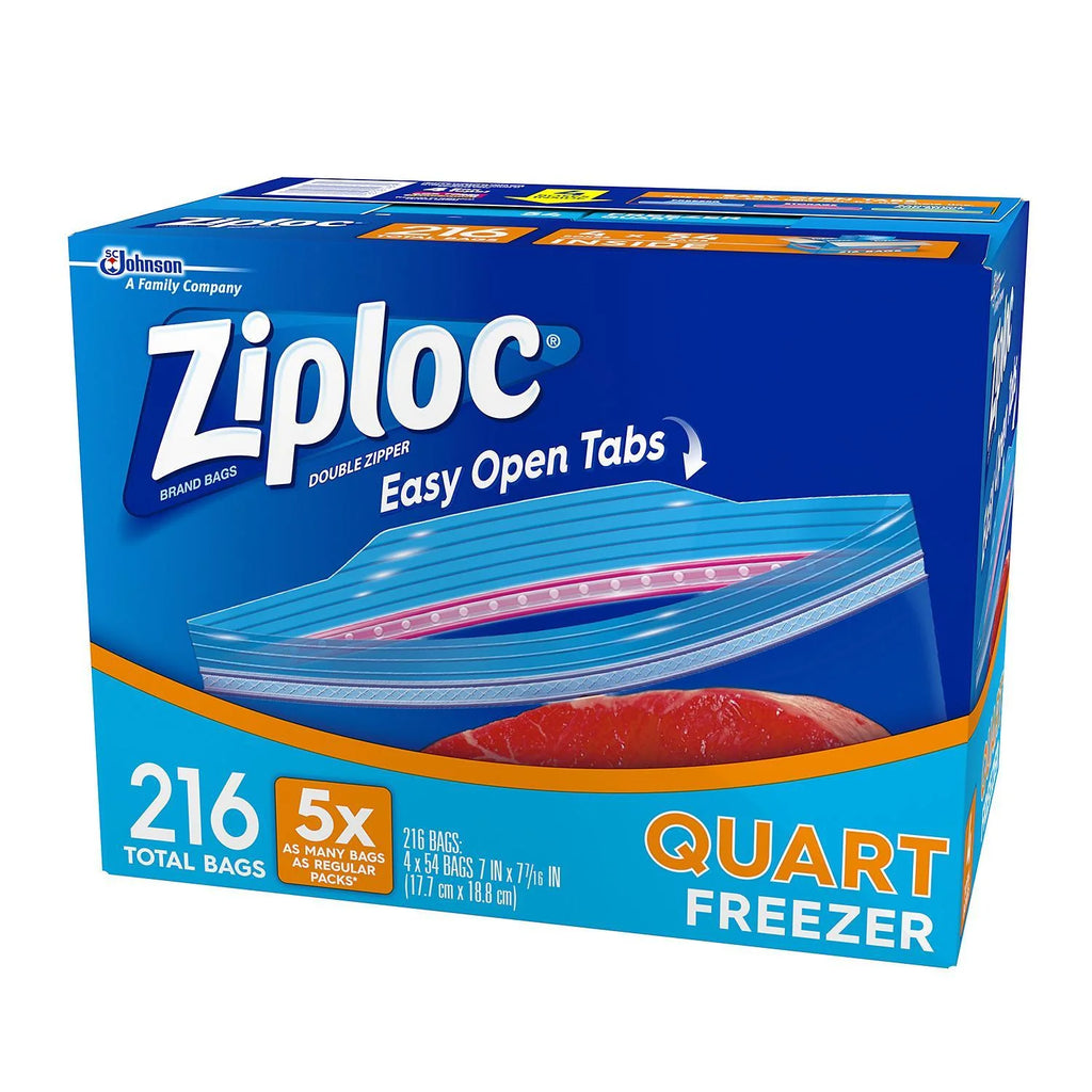 Quart Freezer Bags (216 ct.) Q54608