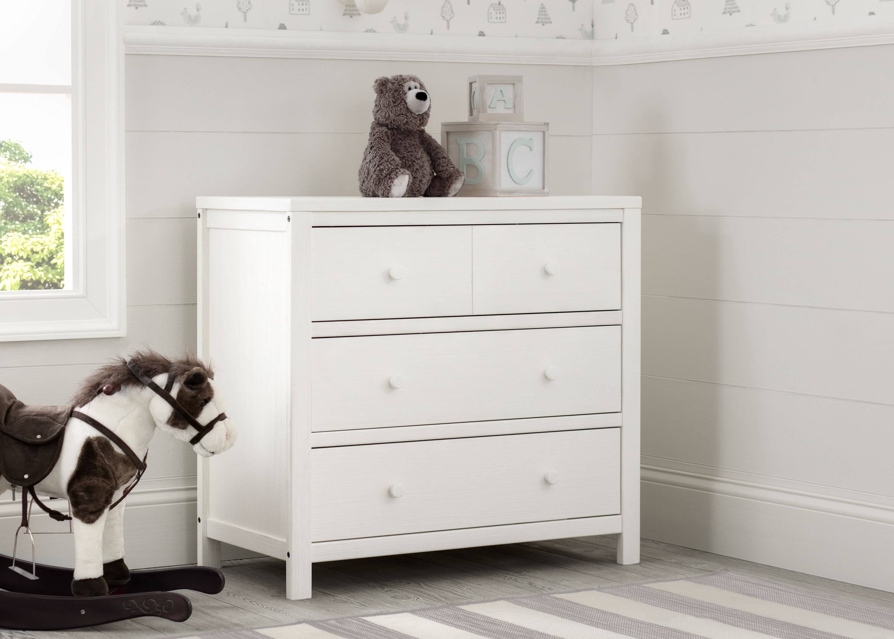 Rustic Ebony 3 Drawer Dresser T22467