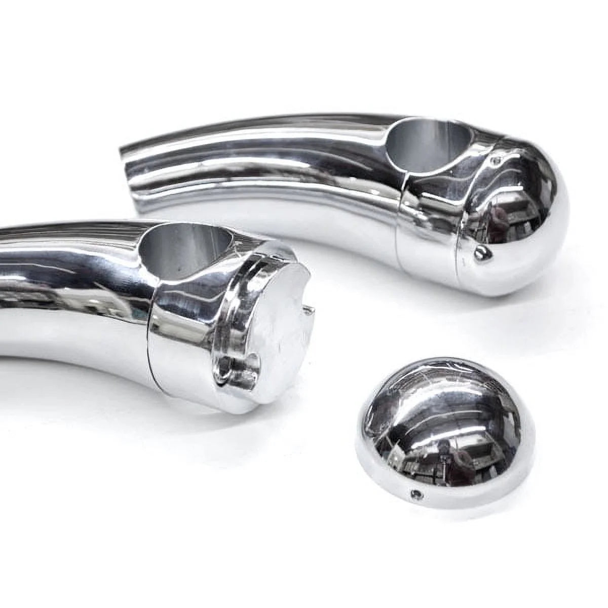 Chrome Billet Handlebar Risers F900869