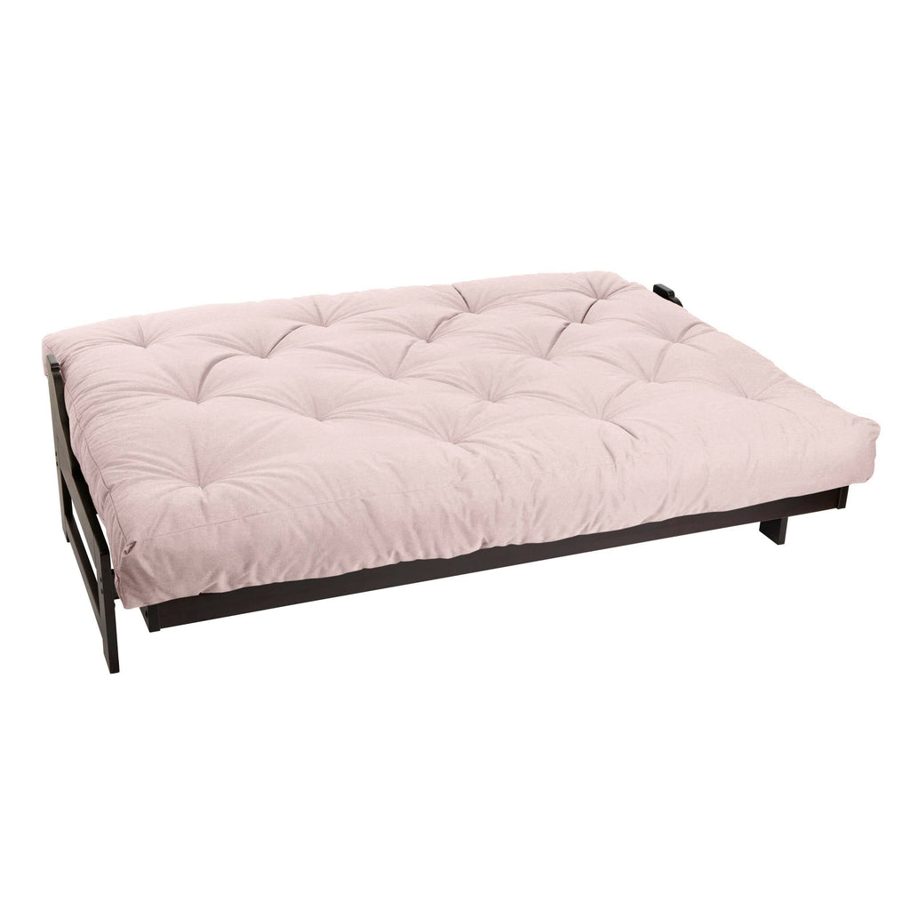 Black Queen-size Dual Latex Futon Mattress R445496