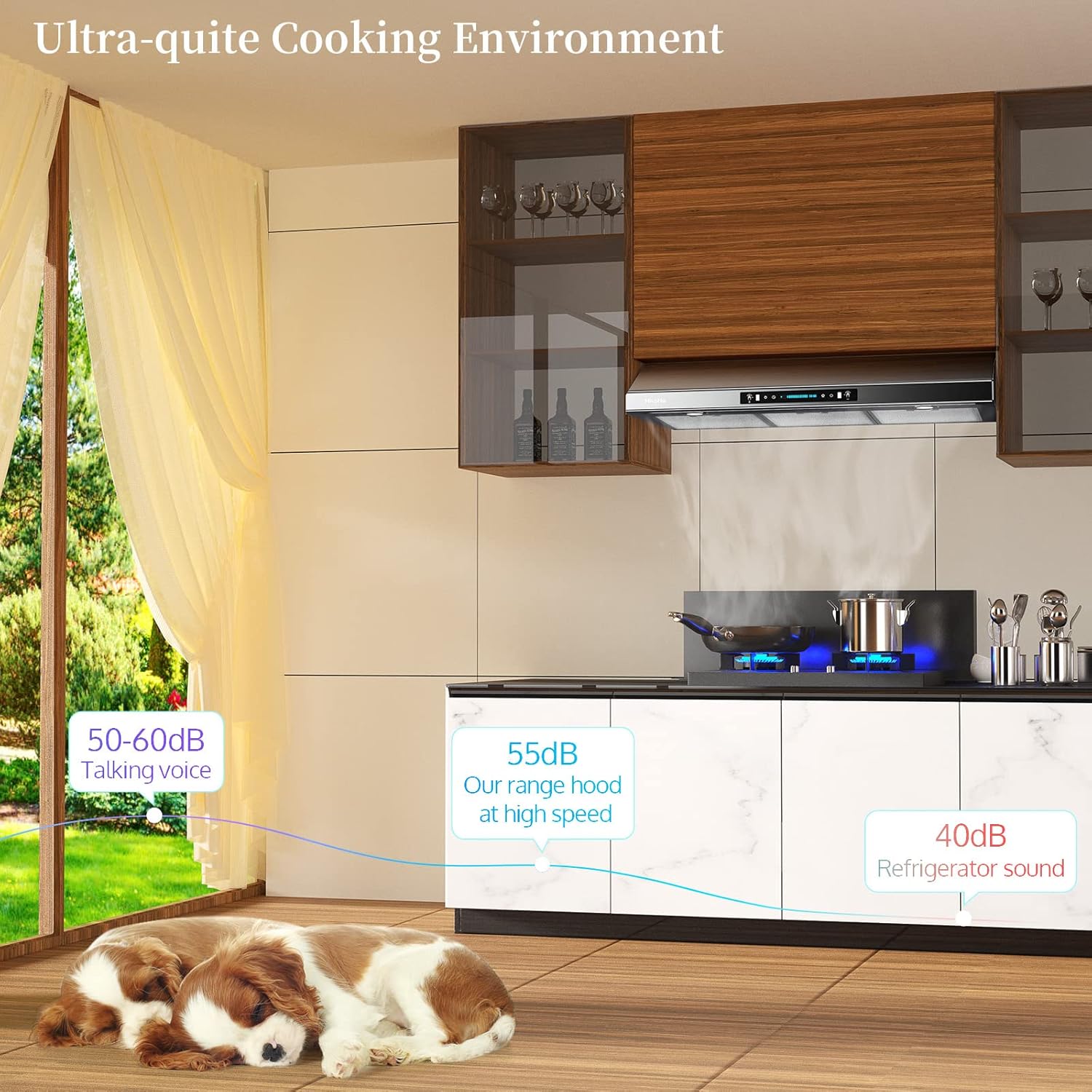 Stainless Steel Under Cabinet Range Hood with 900-CFM C370