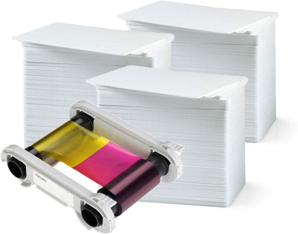 Color Ribbon x 2 - 600 Prints - PVC Cards - Qty 300 C974267