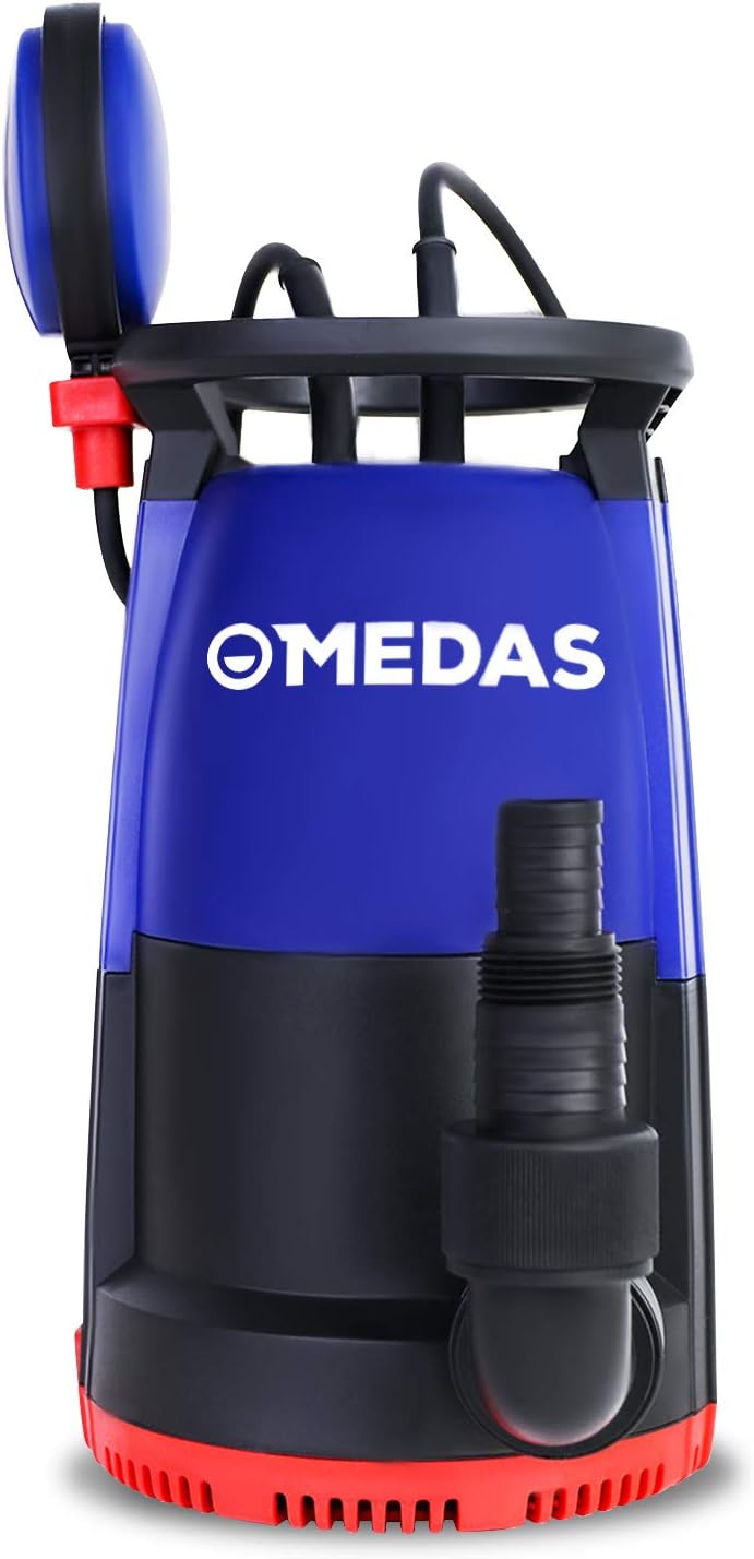 Submersible Sump Pump 3 in 1 Clean/Dirty Water Utility Water Pumps with Float Switch and 16.4ft Cable, Pack of 2 U792
