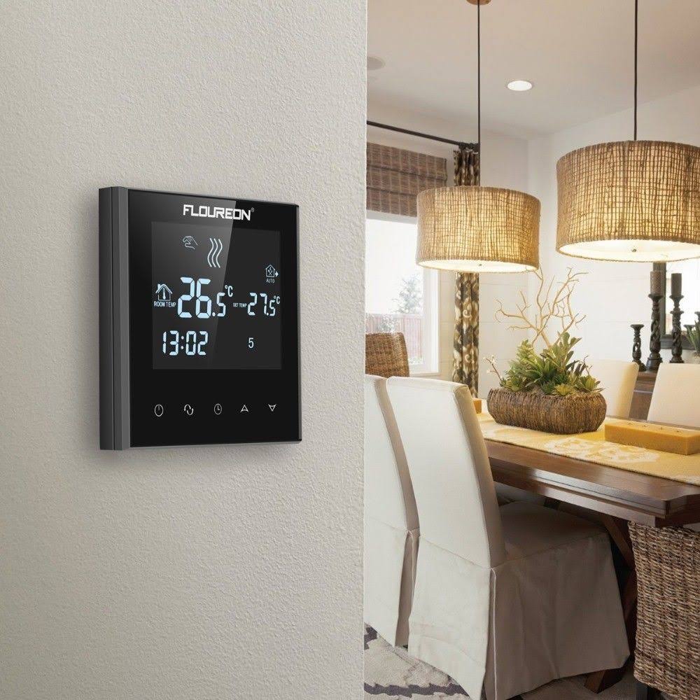 Touch Screen LCD Display Room Thermostat V896