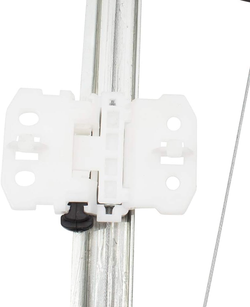 Passenger Rear Power Window Regulator & Motor Right Assembly Compatible with 04-12 Canyon Colorado Crew Cab Pickup Truck Pack of 2 F82417