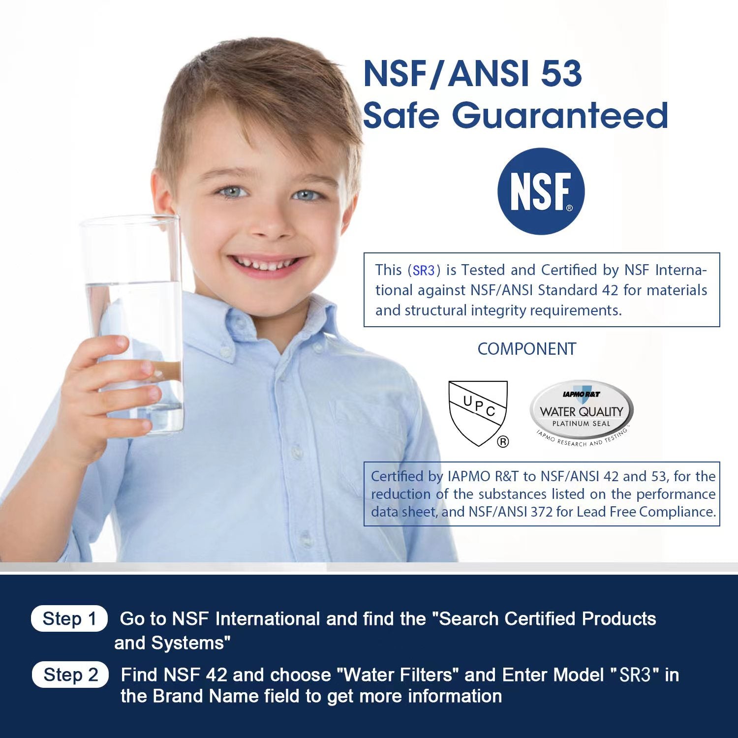 2 Pack MWF Water Filters for GE Refrigerators N341