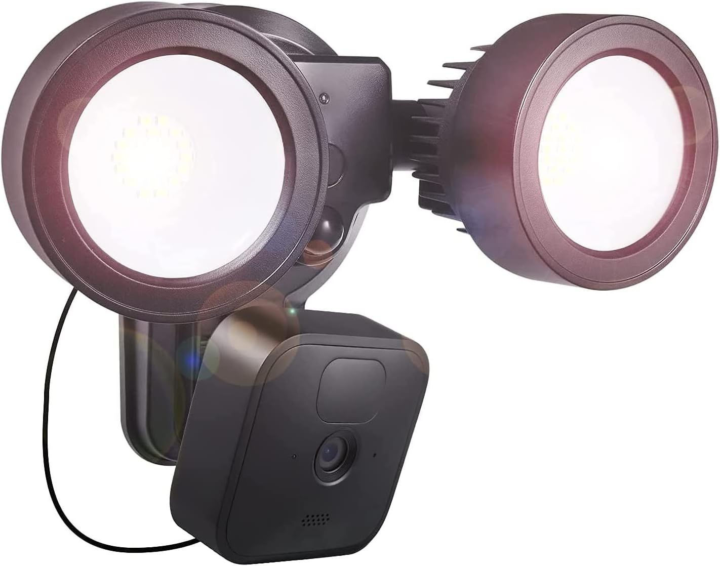 3-in-1 Wired Floodlight 2000 Lumens Black P149