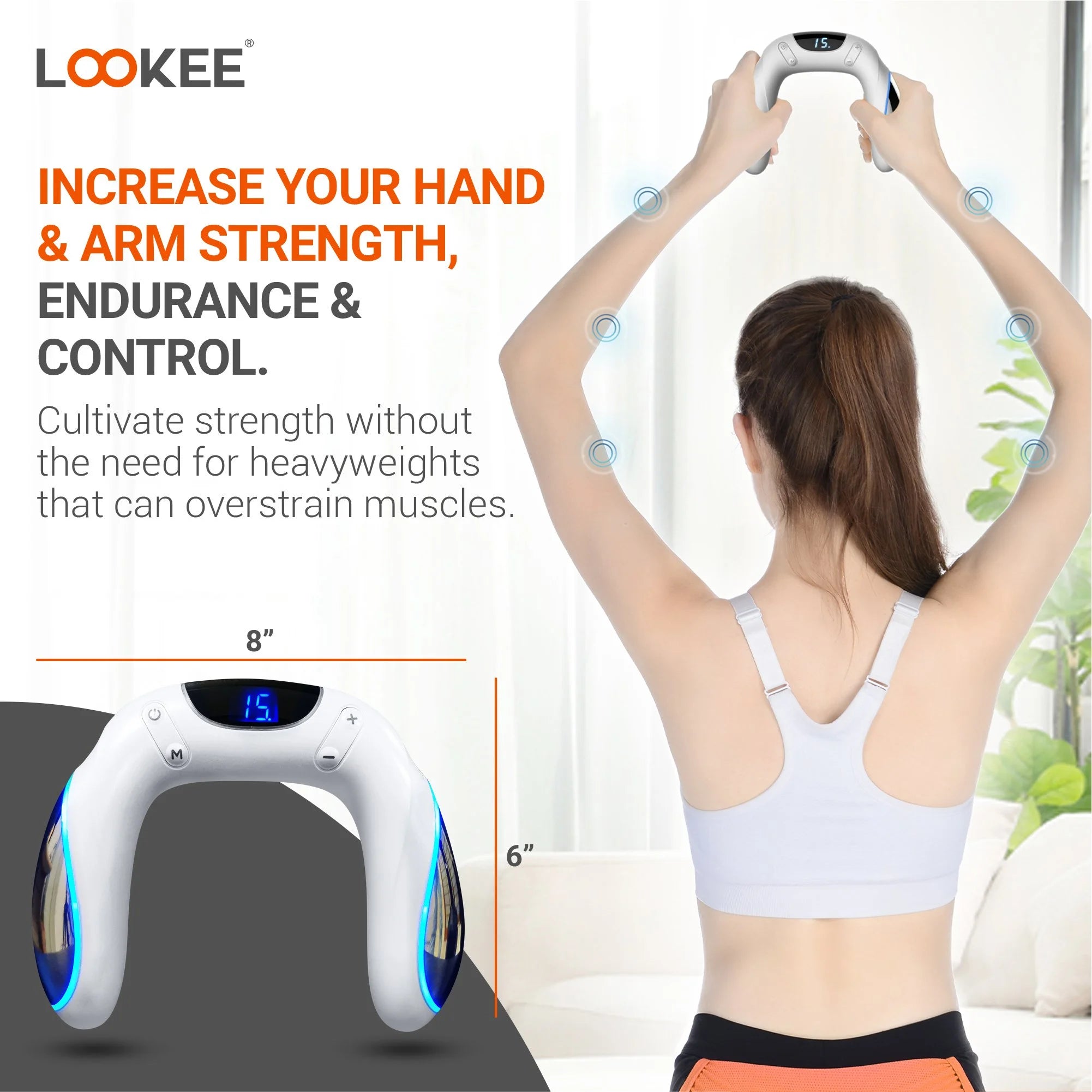 Arm Workout EMS Muscle Stimulator Trainer Machine Z42767