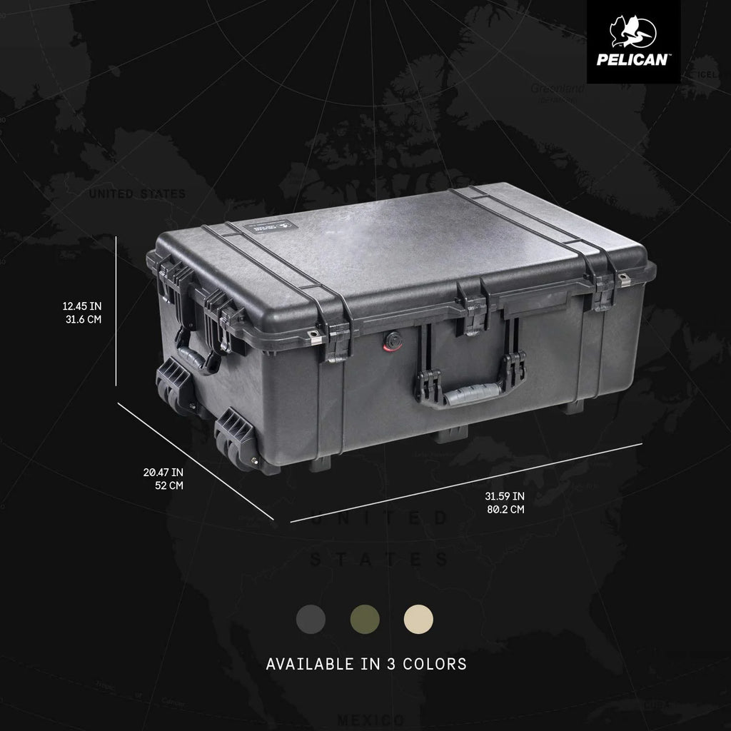 1650 Case with Foam (Black) D3383