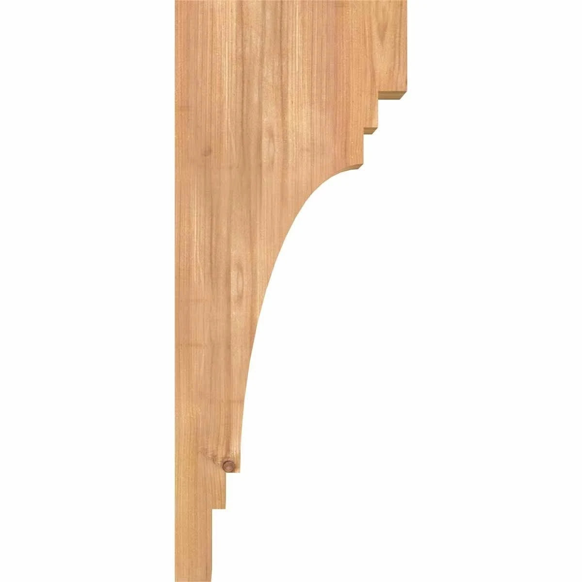 3 1/2x22W x 10x22D x 26x22H Western Red Cedar Corbel K2623
