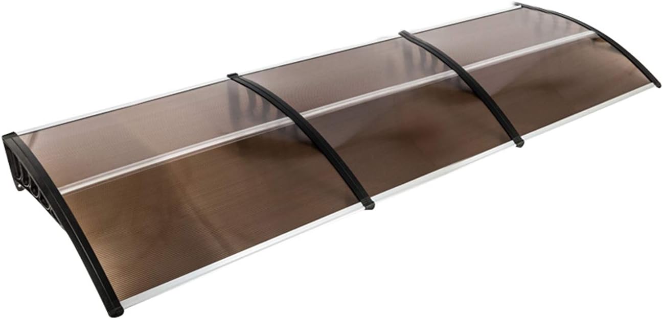 White Polycarbonate Door Canopy 120 x 40 M55416
