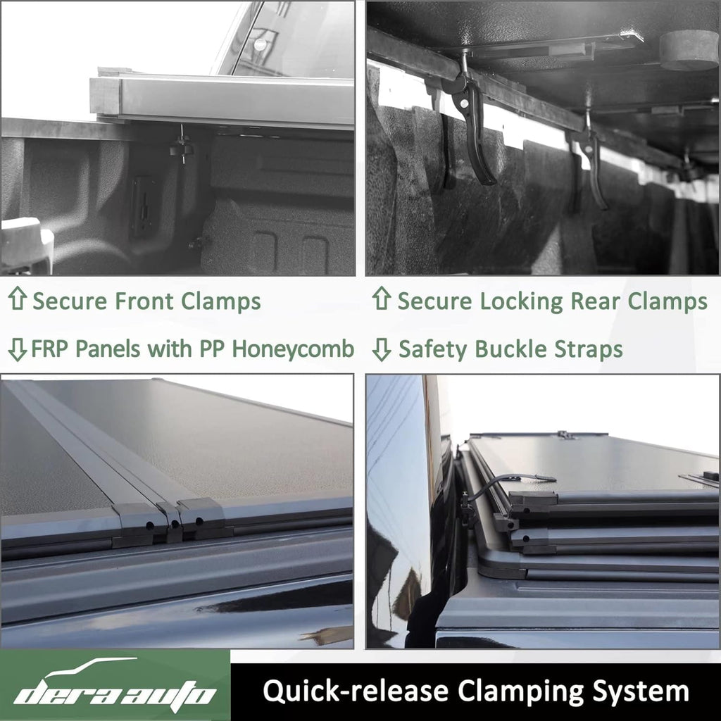 Hard Tri-Fold Truck Bed Tonneau Cover C7024