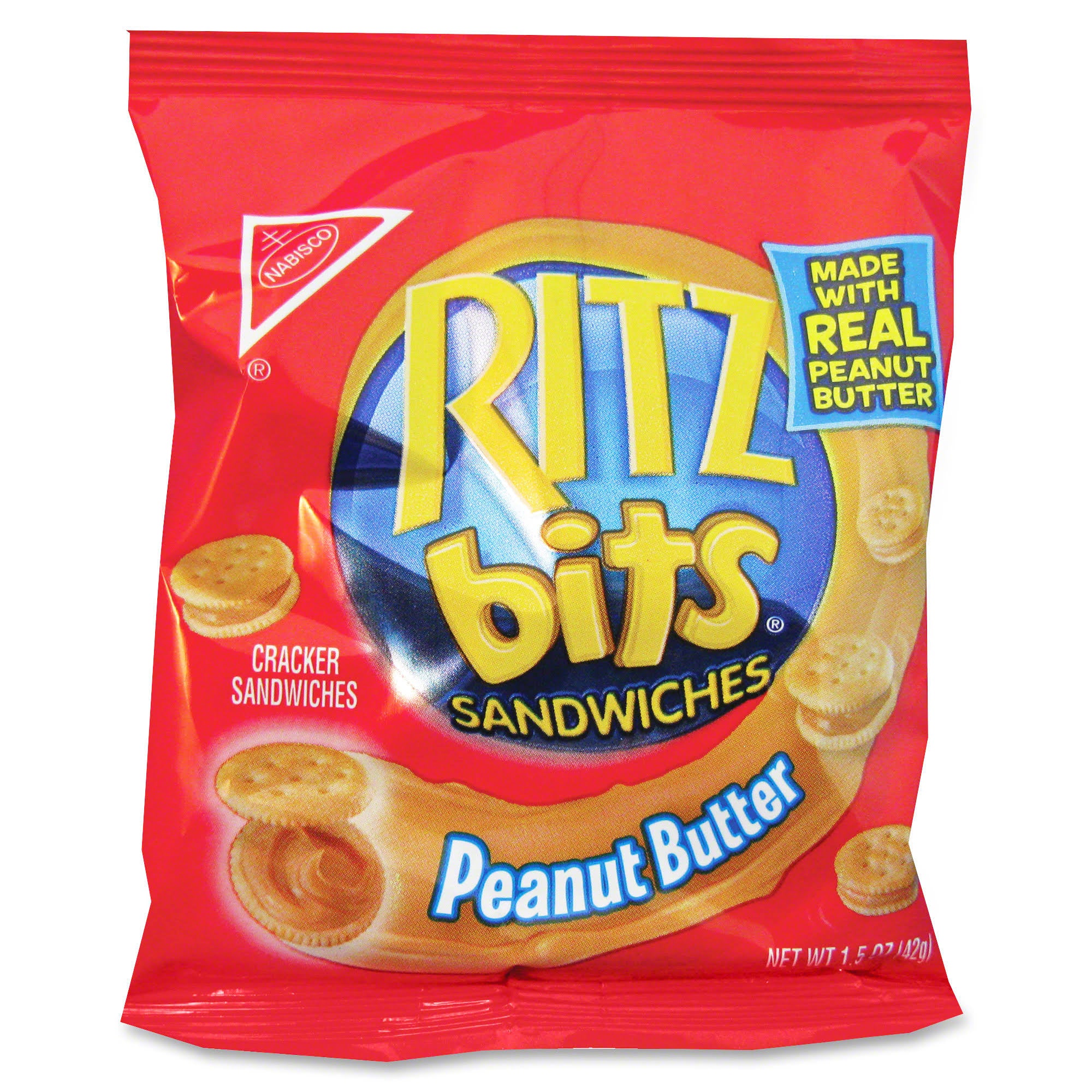 Peanut Butter Sandwich Cookies, 60 packs, 1.5 oz each D6562