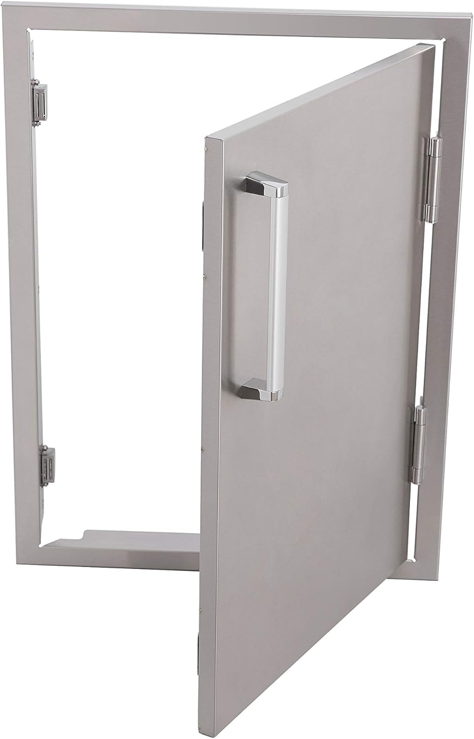 Vertical Stainless Steel Single Door Z902