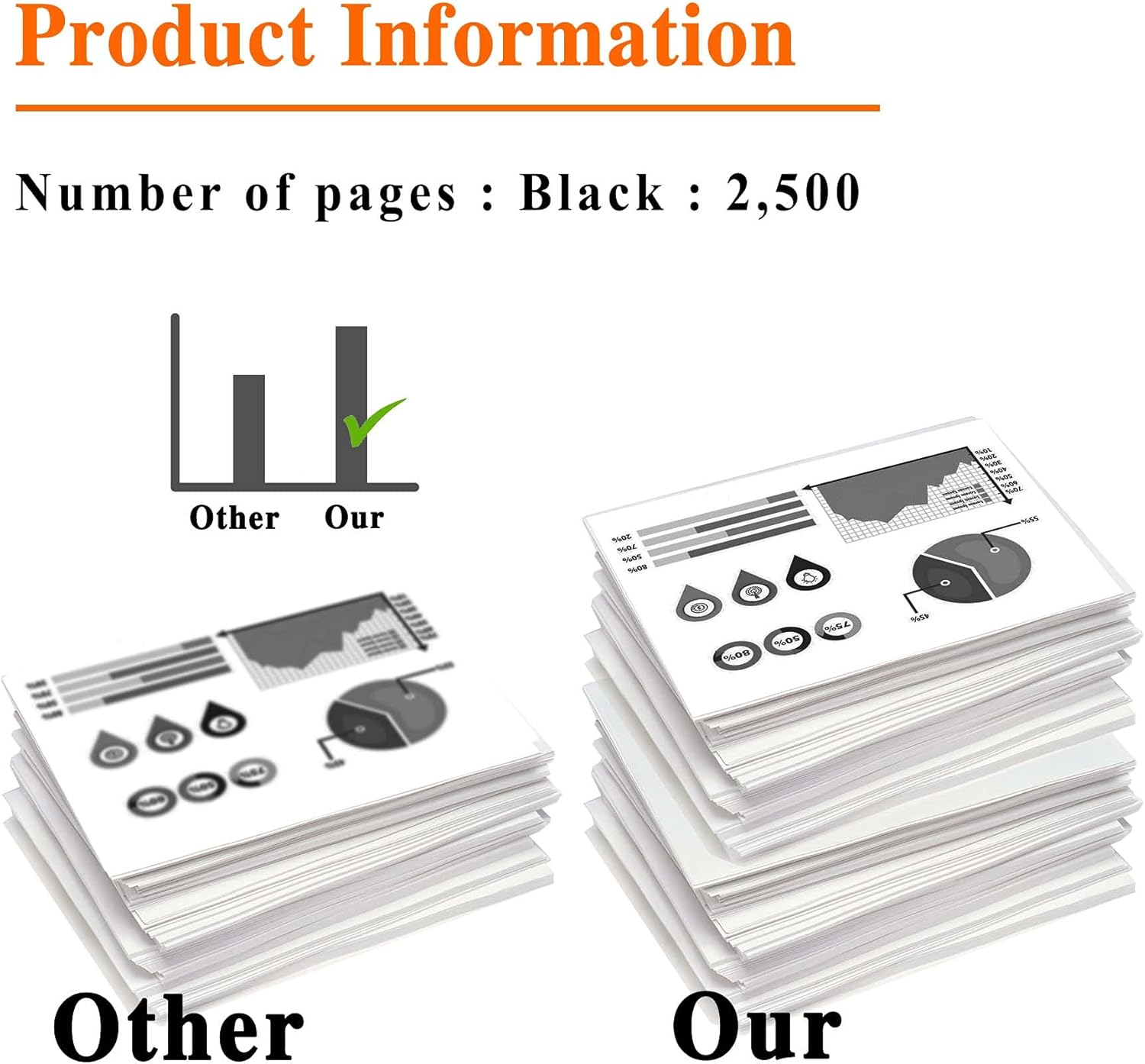 2-Black Compatible Toner Cartridge W4559