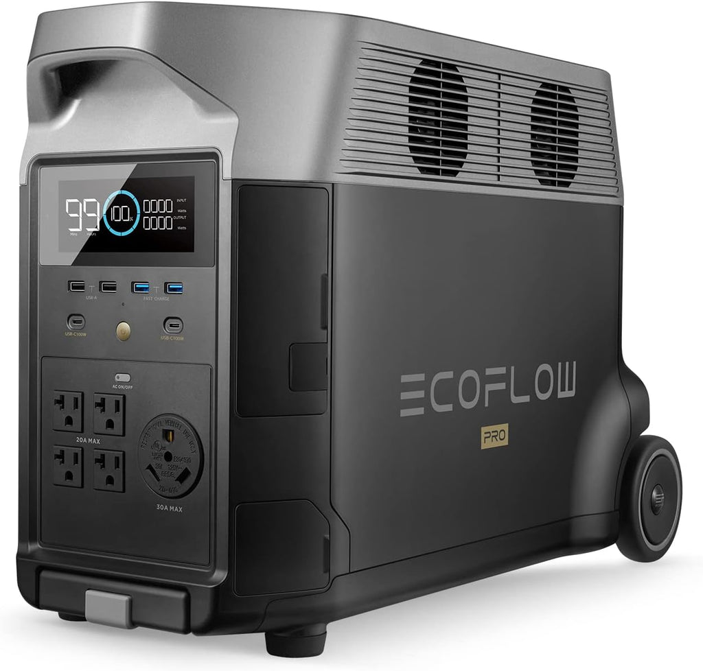 Portable Power Station, 3.6kWh-25kWh, 3600W AC Output L49474
