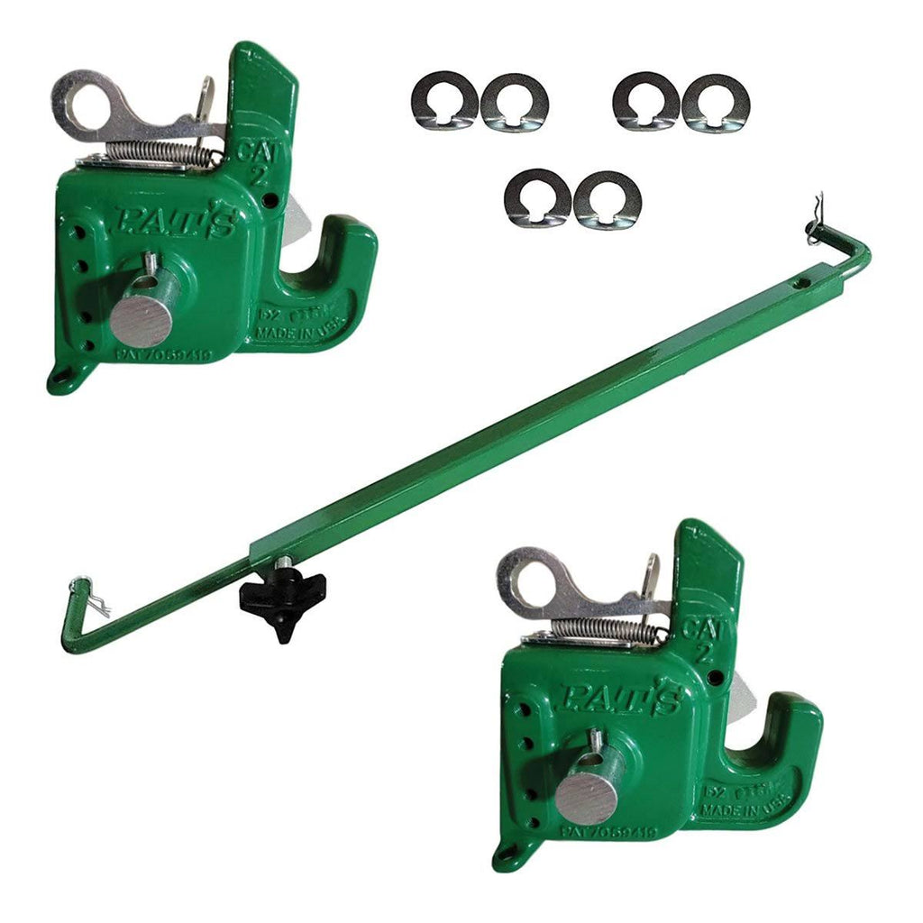 Green Quick Hitch with Stabilizer Bar K716