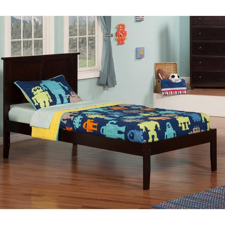 Twin XL Espresso Open Foot Bed T9495