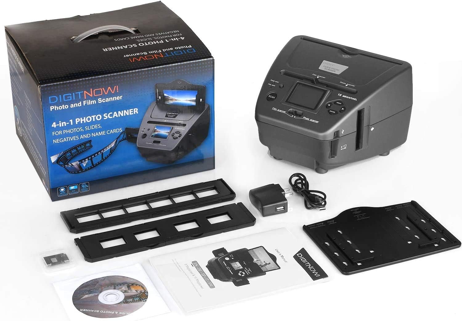 16MP Film Scanner with 2.4 LCD Screen D110434