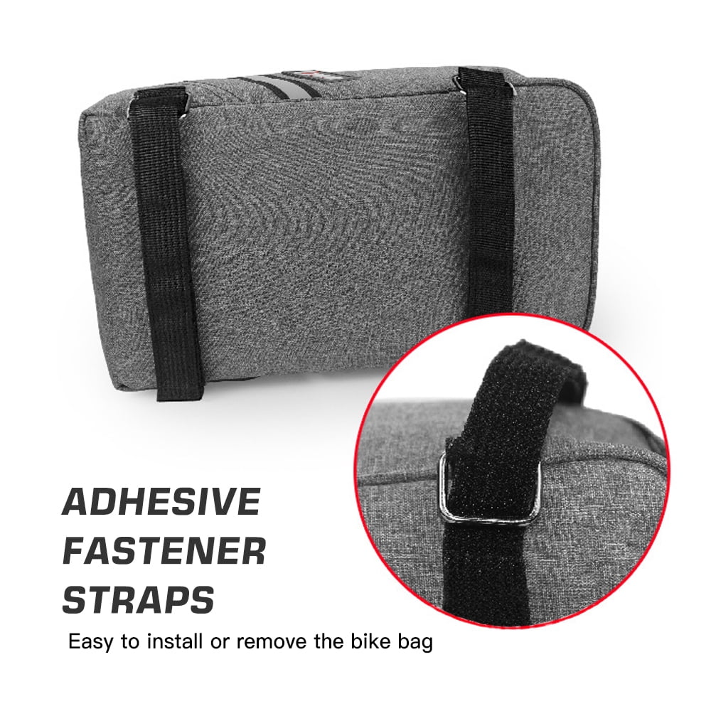 Water Resistant Canvas Bike Rear Seat Bag, 5L Capacity D5841