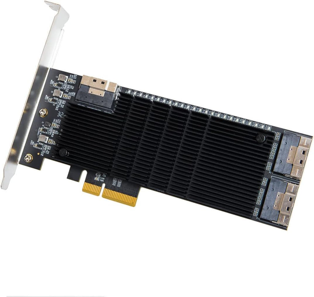 6 Port SATA III to PCIe 3.0 x1 Non-RAID Expansion Card F60480