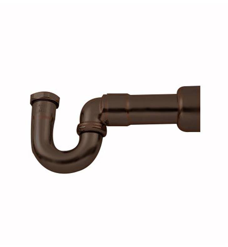 Polished Brass 17 Gauge P Trap V8977