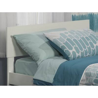 White Twin Panel Headboard W415006