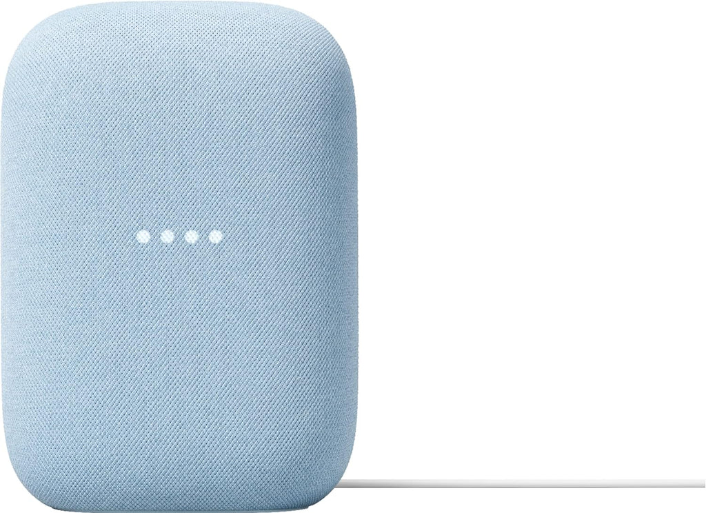 Audio Smart Speaker with WiFi and Bluetooth Streaming (2-Pack: Sky) U449619