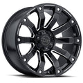 20x9 5x150 +12mm Black/Milled Wheel Rim O8102