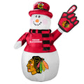 Blackhawks 7 Inflatable Snowman K1951