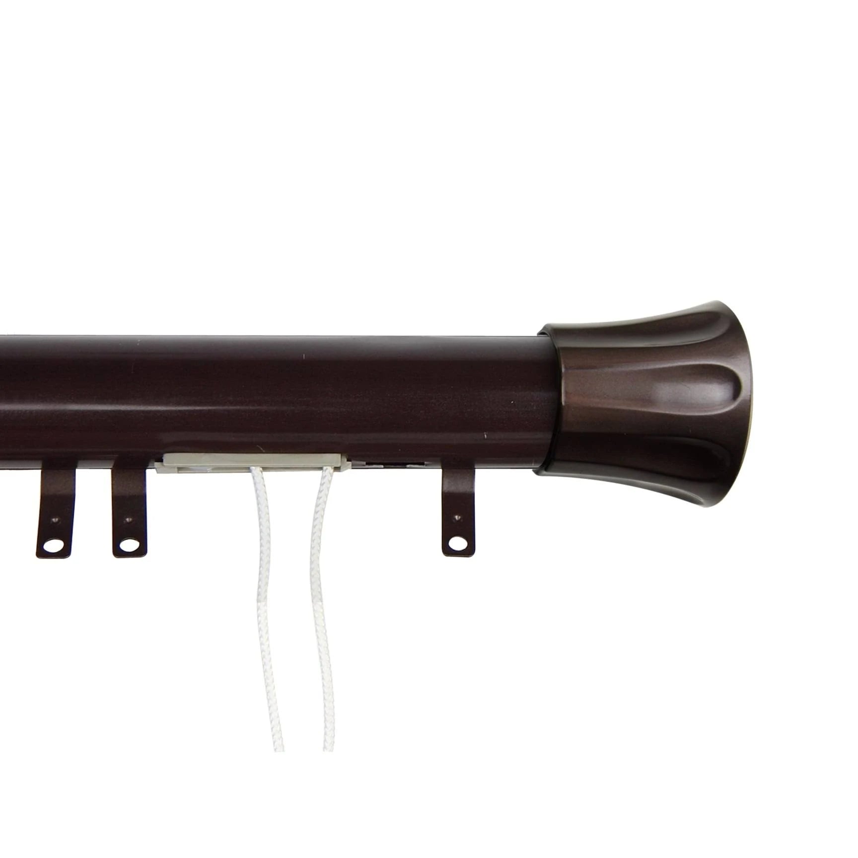 Satin Nickel Decorative Traverse Rod Q78290