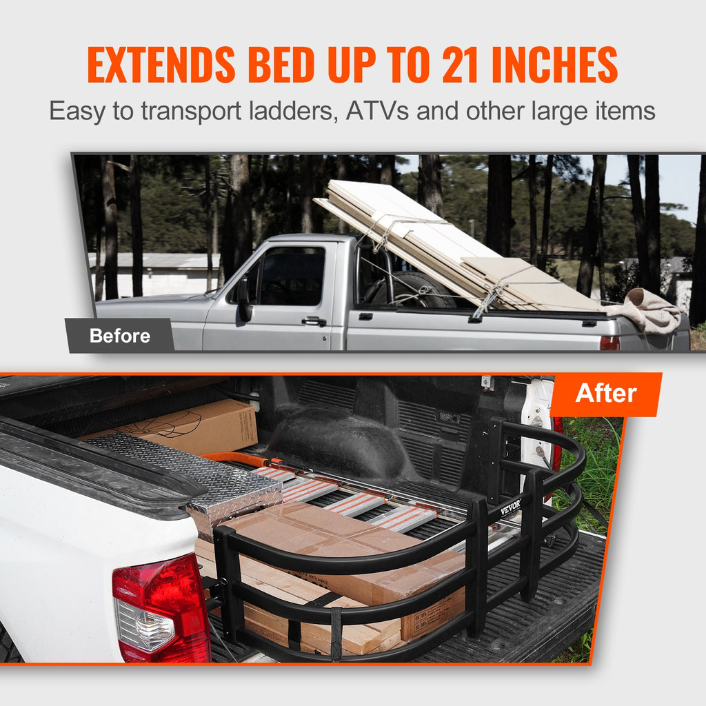 Aluminum Retractable Truck Bed Extender (55.5"-68") X494956