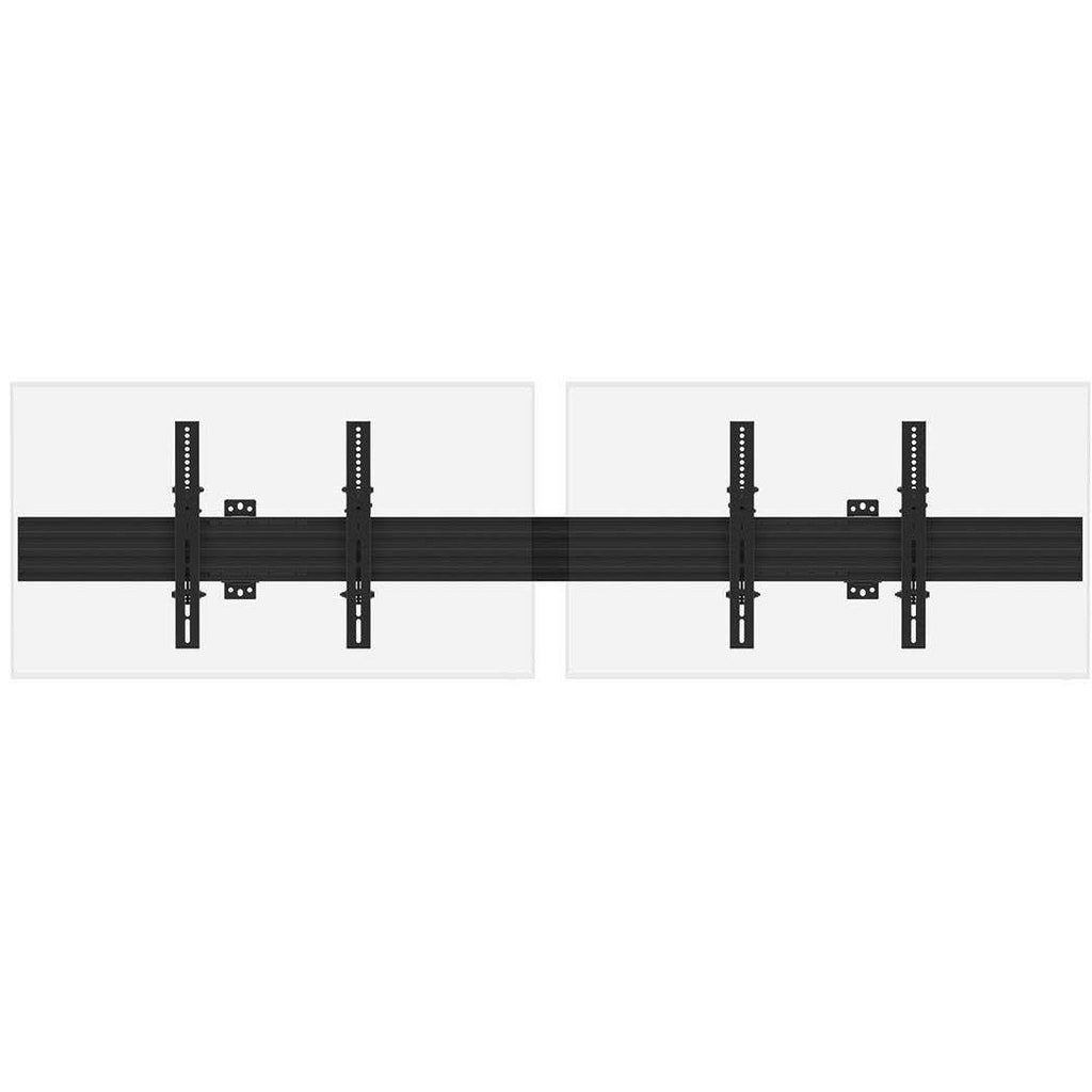 2x1 Menu Board Wall Mount for Screens Between 32in to 65in, Max Weight 66 lbs, VESA Patterns Up to 600x400 X166811