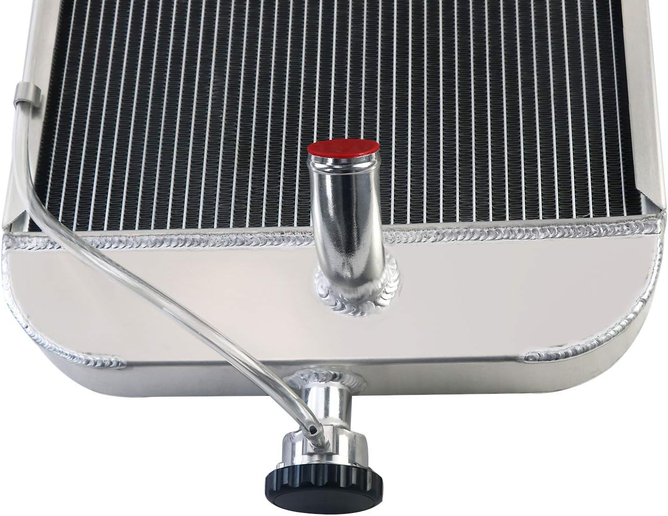 3 Row Aluminum Tractor Radiator With Radiator Cap M6653