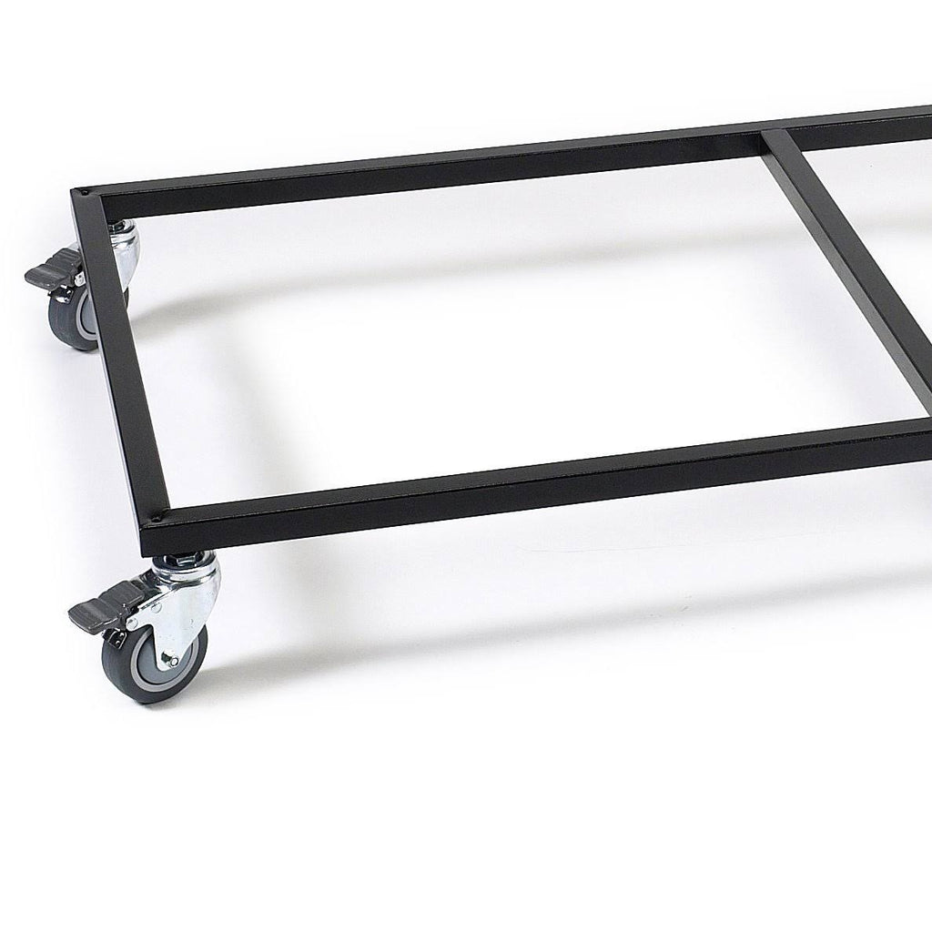 Black Modular Pet Cage Base with Wheels K879