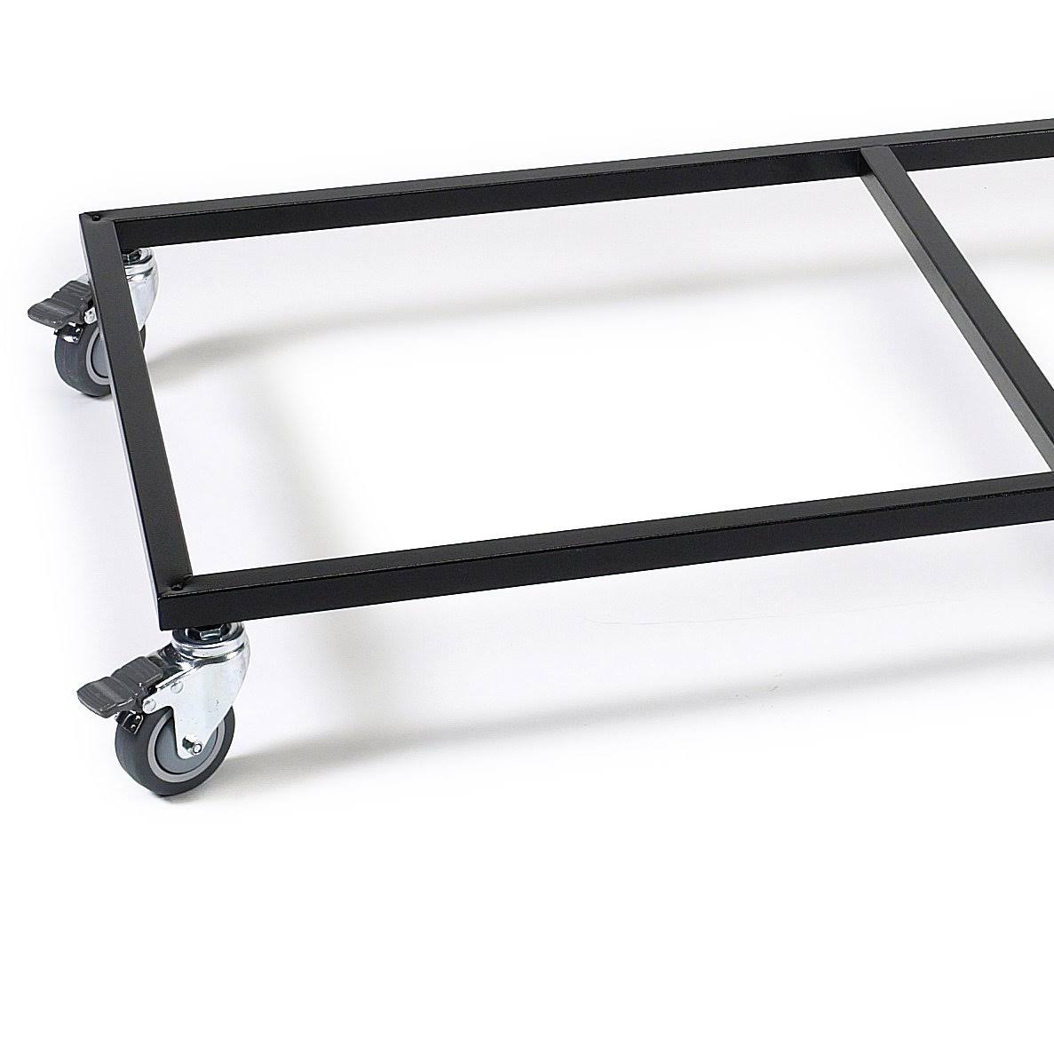 Black Modular Pet Cage Base with Wheels K879