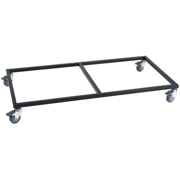 Black Modular Pet Cage Base with Wheels K879