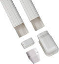 3'' W x 7.5ft L PVC Line Set Cover Kit, Pack of 2 L42937