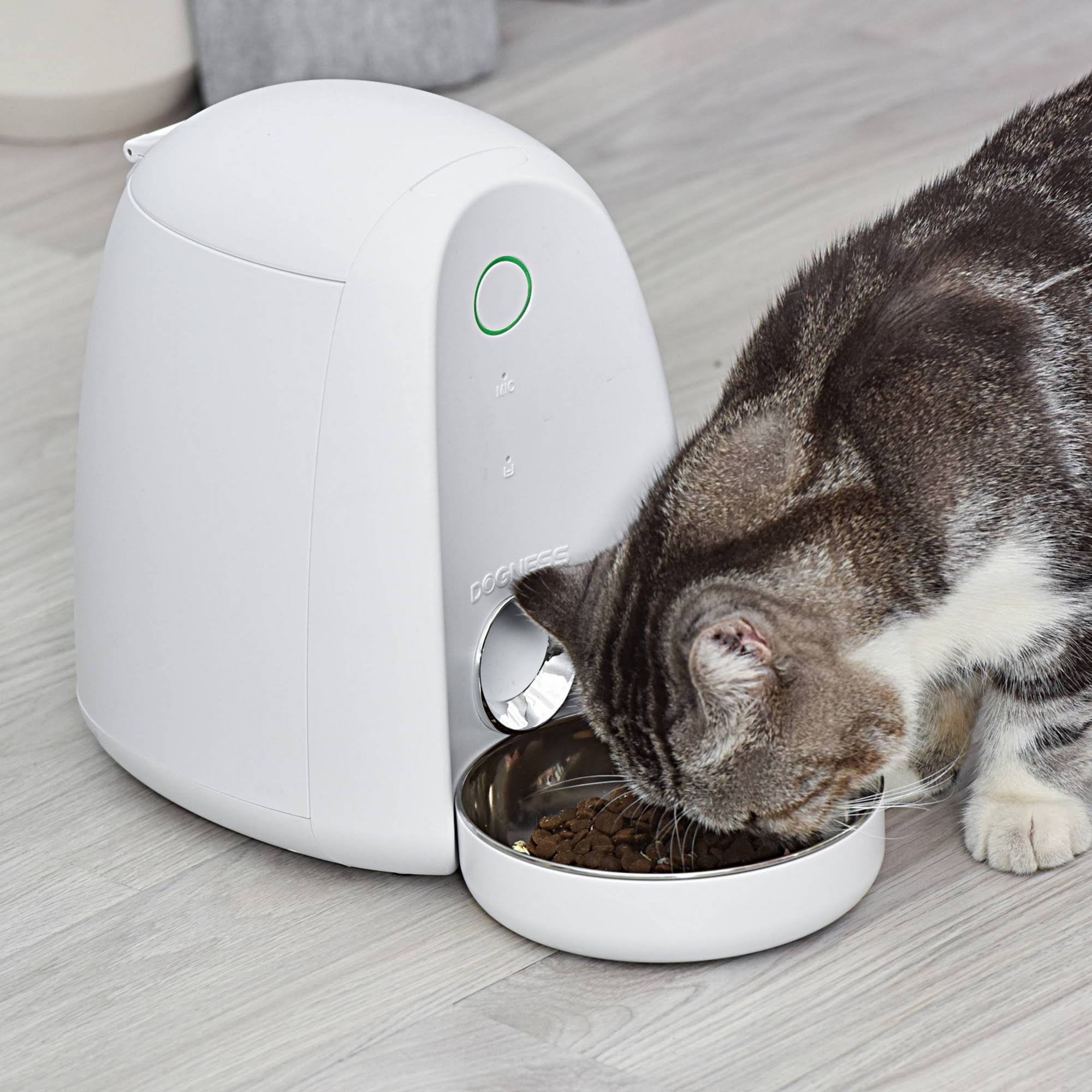White Automatic Pet Feeder S759009