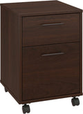 Pure White Oak 2 Drawer Mobile File Cabinet P154571