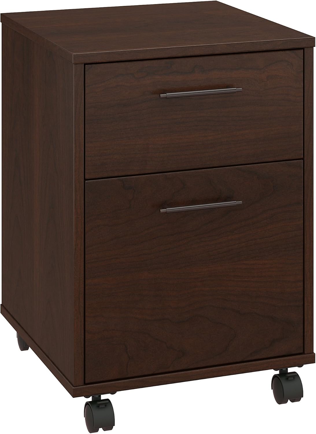 Pure White Oak 2 Drawer Mobile File Cabinet P154571